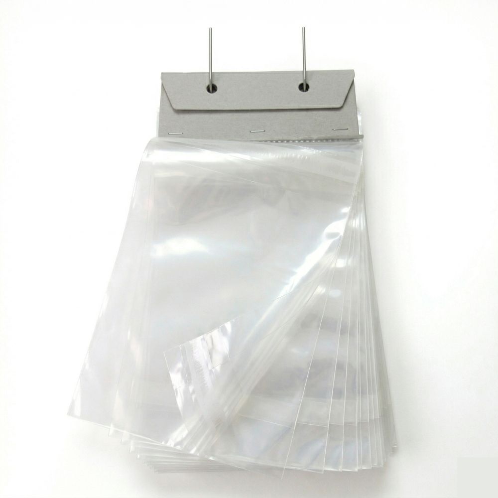 Wicketed clear bags